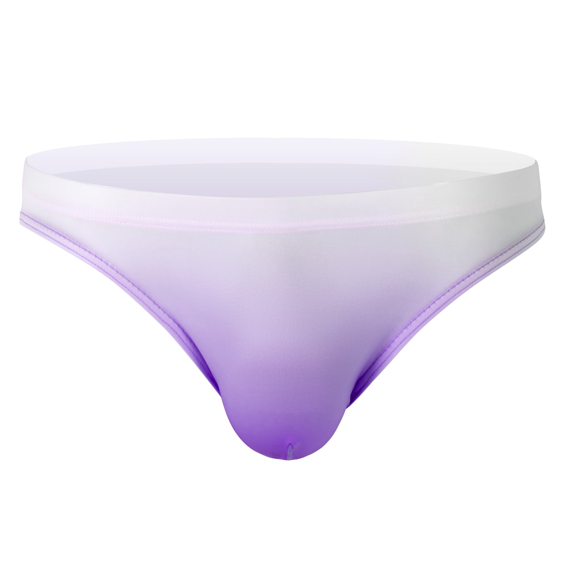 Men's One-piece Low Waist Loose Gradient Briefs