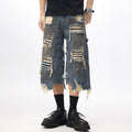 Summer Loose Beggar Style Cropped Pants Niche Middle Pants