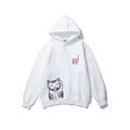 Men's sweater cotton pullover long sleeve hooded loose
