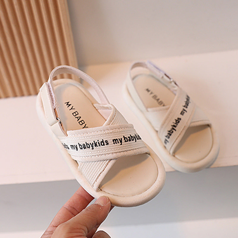 Boys And Girls Fashion Simple Cool Slippers