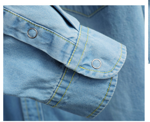 Men's Summer Denim Shirt Jacket