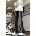 Gradient Skinny Jeans Men's American High Street Design Sense