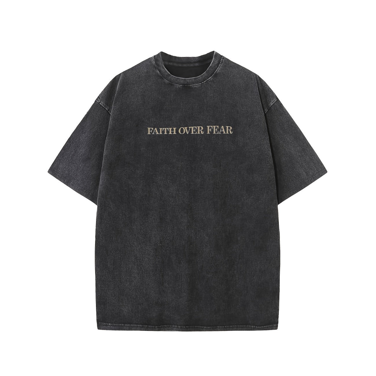 Faith Is Better Than Fear Men And Women Batik Retro Trendy T-shirt