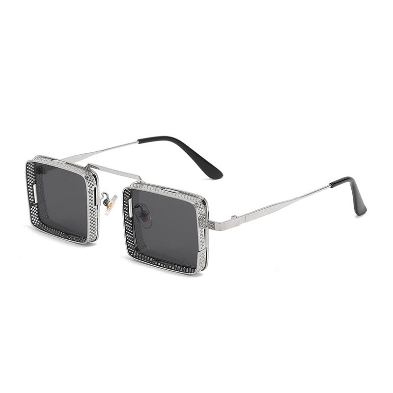 Punk Steam Square Fashion Sunglasses