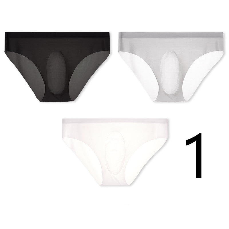 Men's Underwear Ice Silk Briefs