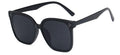 Big Frame Rice Nails Show Thin Female Street Style Sunglasses