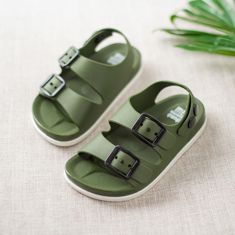 British Style Children's Non-slip Plastic Beach Shoes