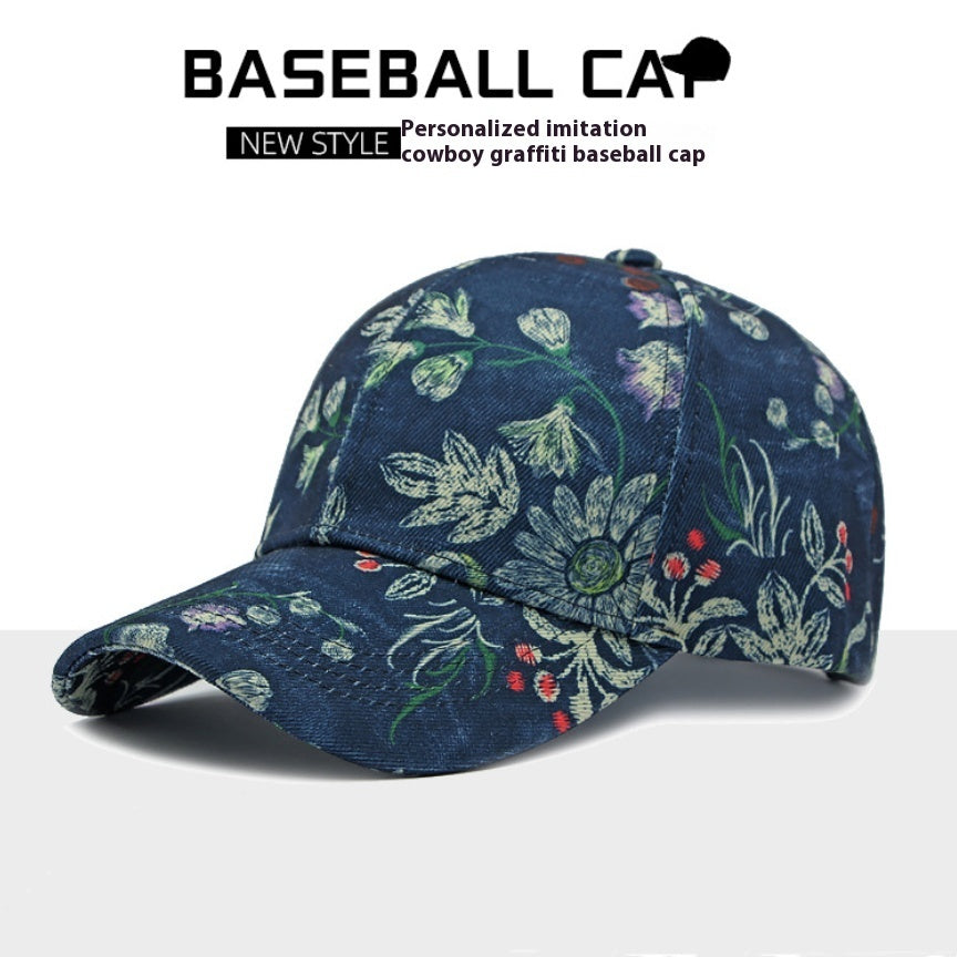 Ethnic Style Hat Men's And Women's Outdoor Sunshade Baseball Cap