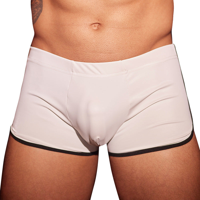 Men's Boxer Leather Sexy Briefs