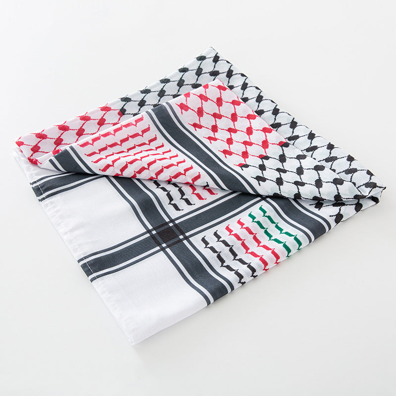 Men's Middle East Saudi Print Headscarf