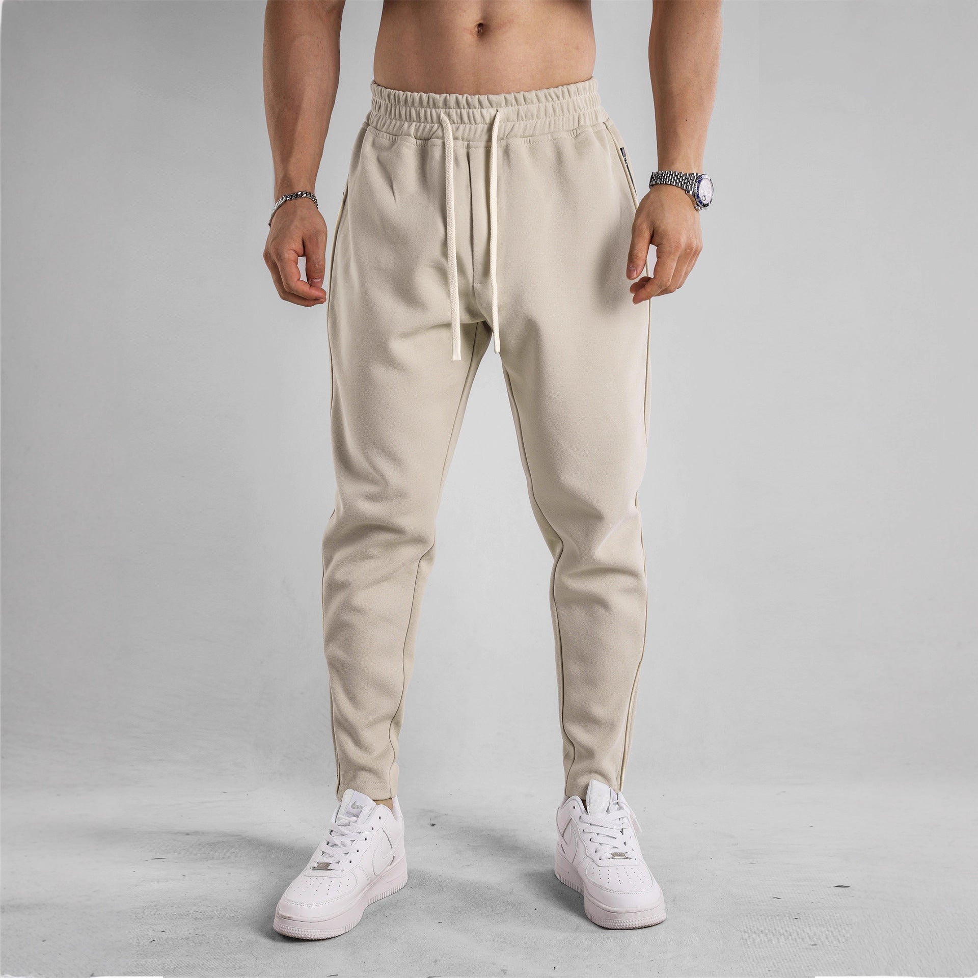 Spring And Autumn Cotton Outdoor Workout Pants Men
