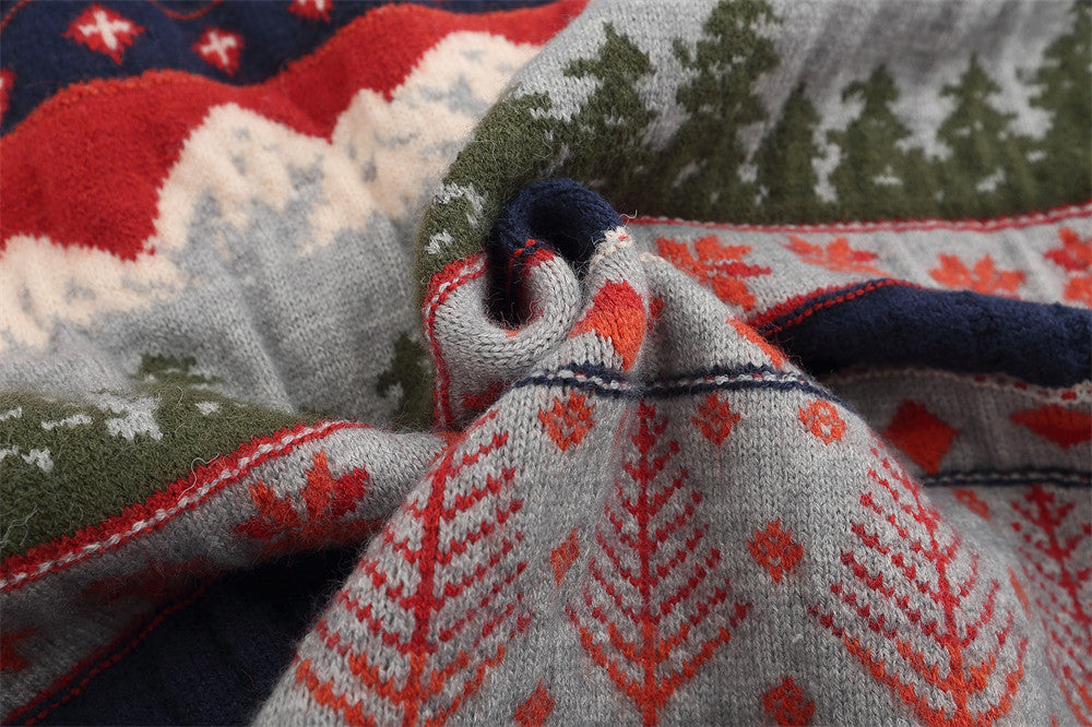 European And American Brand Loose Pullover Long-sleeved Knitwear