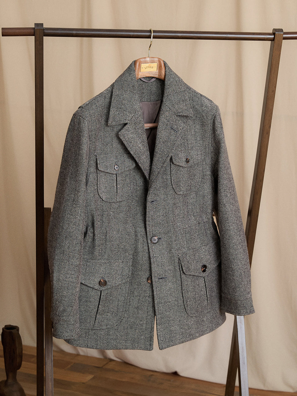 Wool Suit Collar Commuter Business Handsome Jacket Men