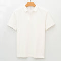 Collar Sports Seamless Polo Shirt Men's T-shirt Antibacterial Breathable Quick-drying Lapel Short Sleeve