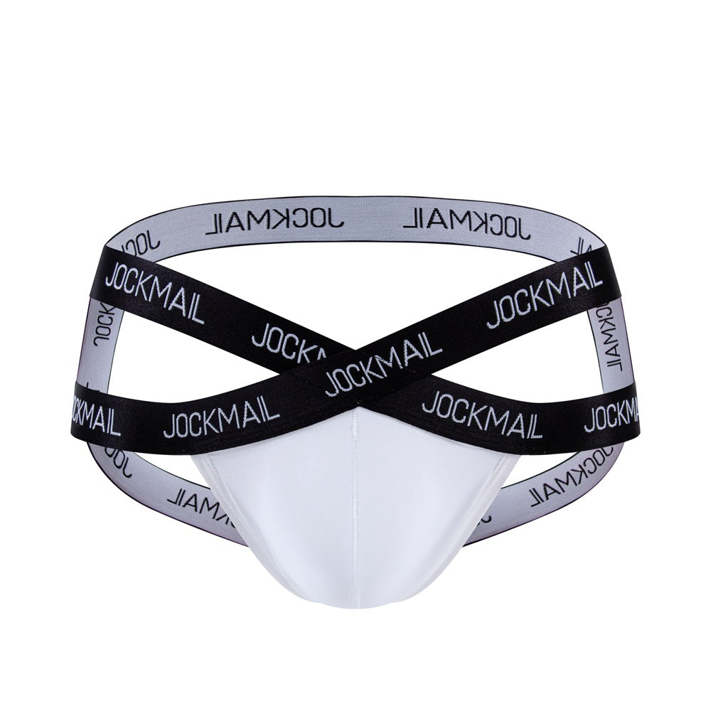 Men's Transparent Ice Silk T-back Bikini Quick-drying Breathable