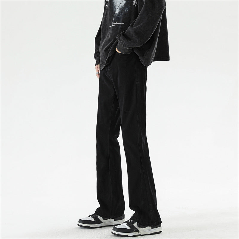 American Stretch Slim Fit Bootcut Trousers Men