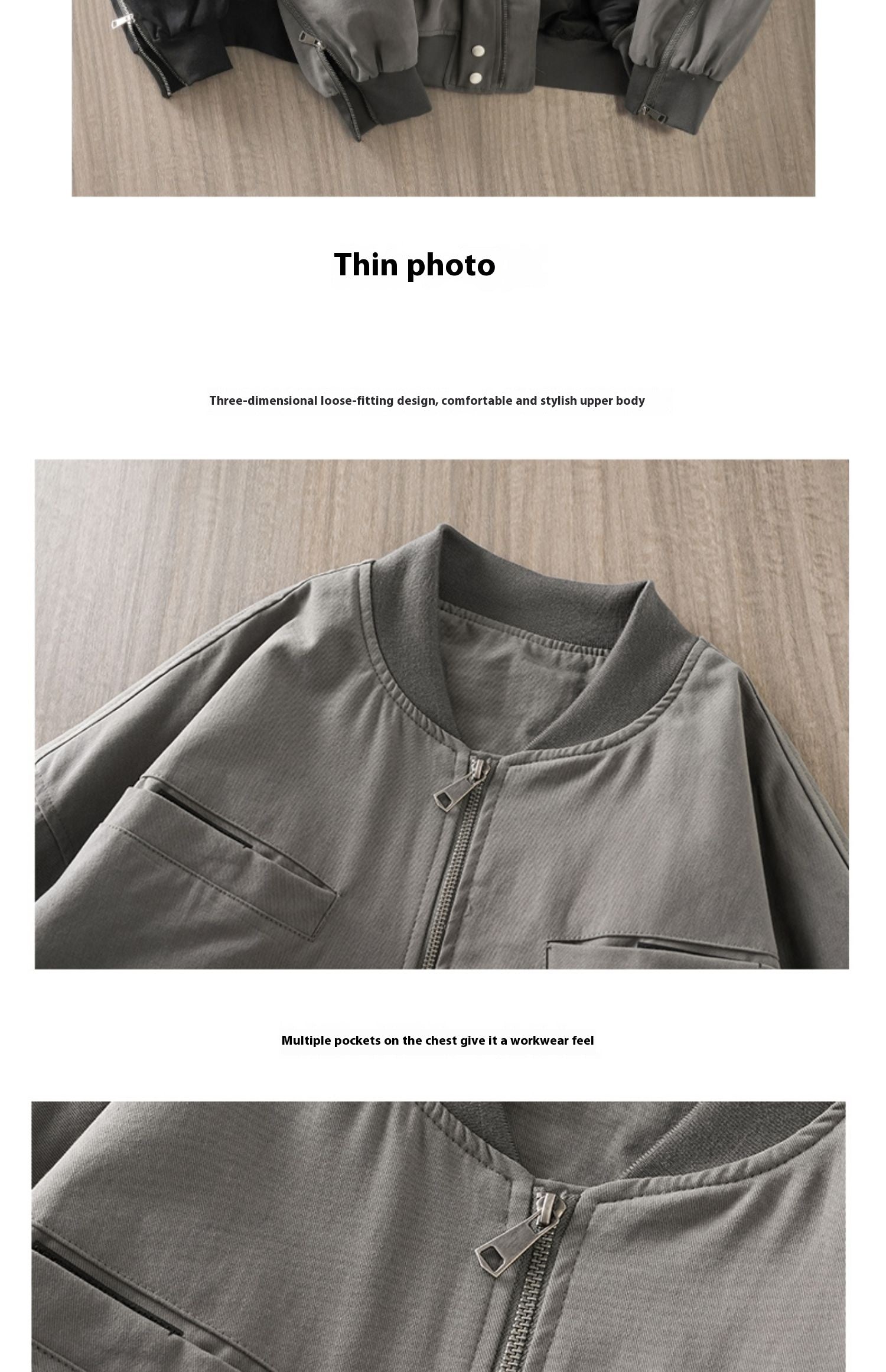 American Retro High Street Baseball Uniform Pu Handsome Jacket