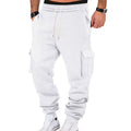 American Autumn And Winter Fleece Men's Casual Cargo Pants