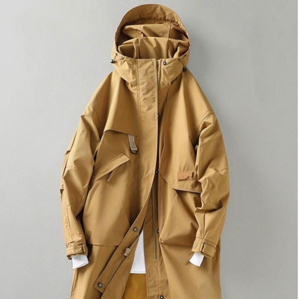 Trench Coat Men's Spring And Autumn Mid-length