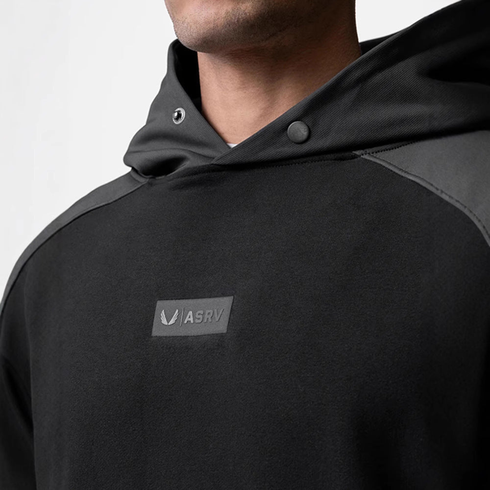 Autumn Cotton Men's Youth Hooded Casual Coat