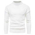 Autumn And Winter New Solid Color Pullover Men's Sweater