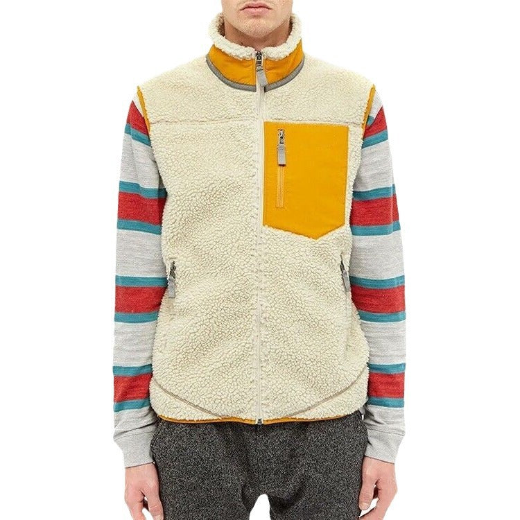 Men's And Women's Fleece Casual Loose Jacket Sports Vest
