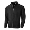 Men's Jacket Slim Fit Round Neck Long Sleeves Stand Collar Cardigan