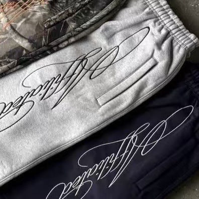 Men's Loose Casual American Letter Printed Shorts