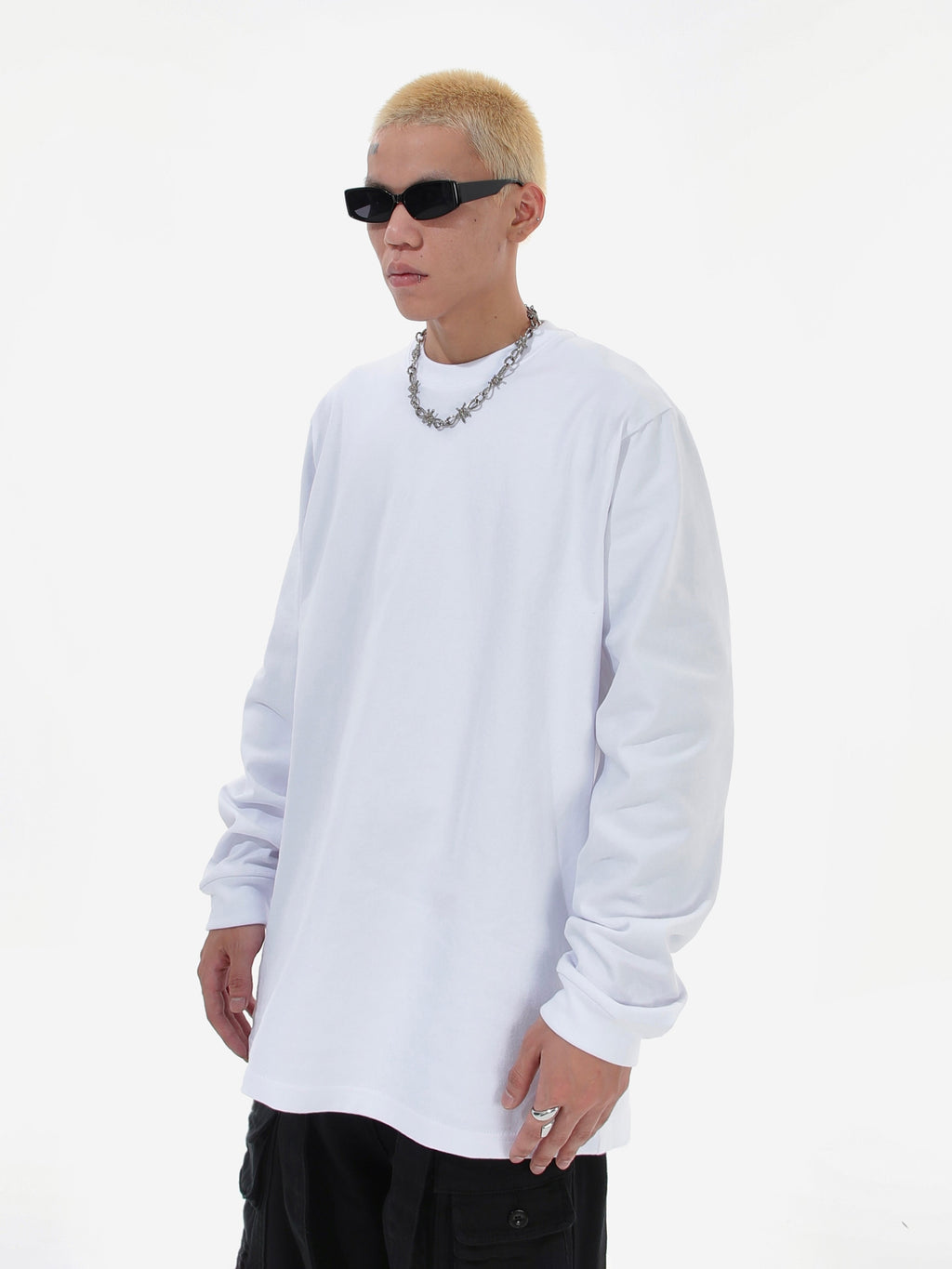 Versatile Fashion Vintage Loose Solid T-Shirt