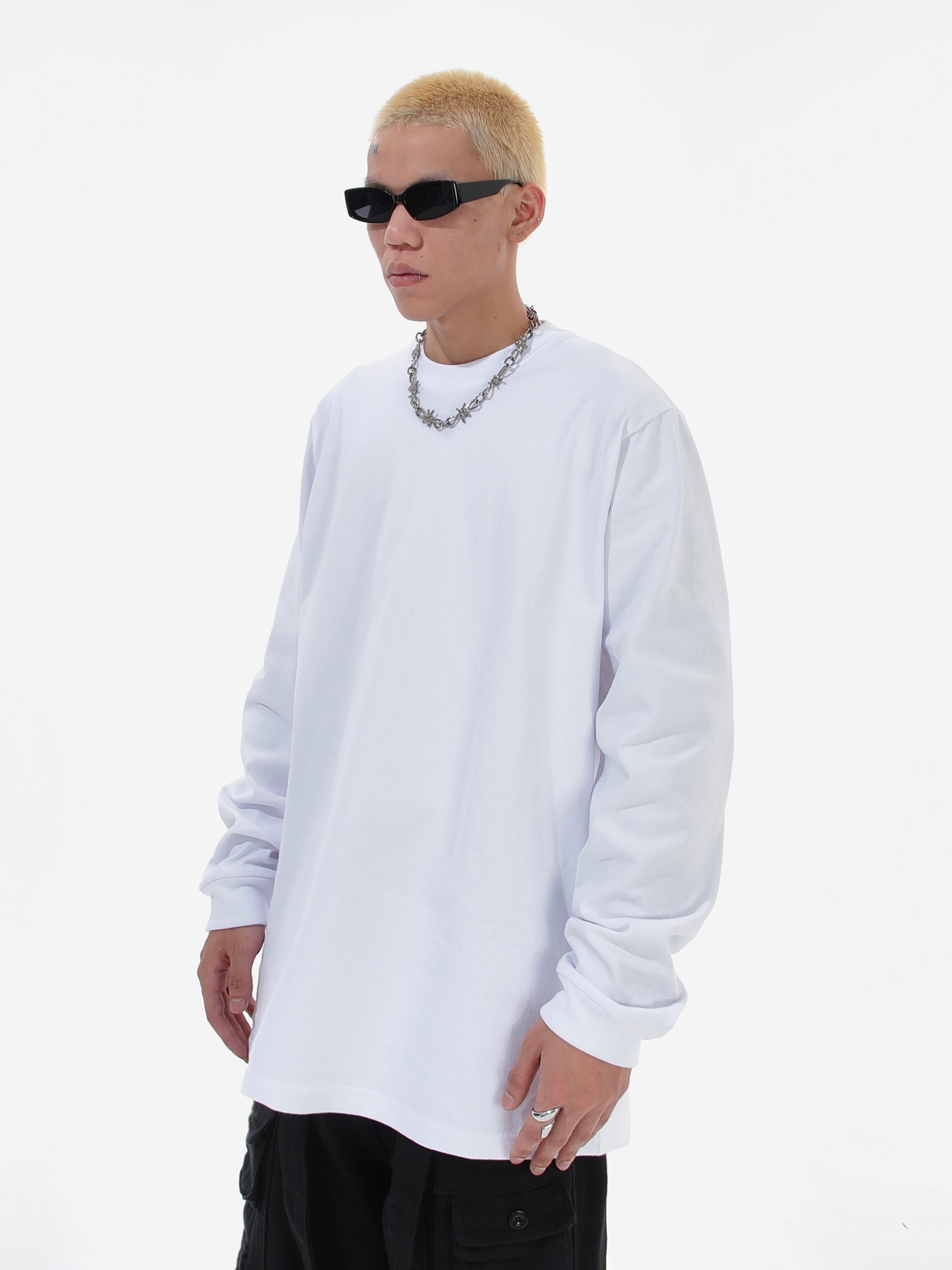 Versatile Fashion Vintage Loose Solid T-Shirt
