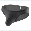 Men's Thick Ice Silk Solid Color Briefs