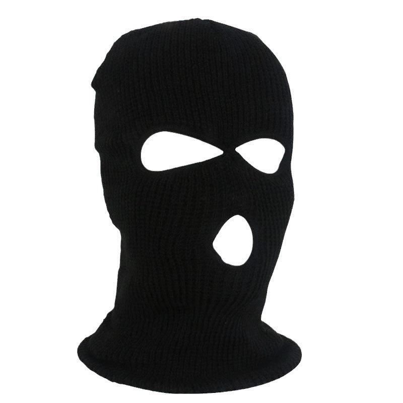 Solid Color Outdoor Cycling Warm Pullover Cap