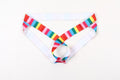 Men's Ice Silk Low Waist Hollow Out Underwear Thong