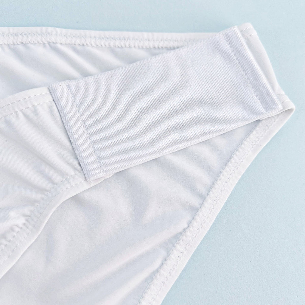 Men's Underwear Spliced Side Waist High-cut Briefs Fashionable Sexy