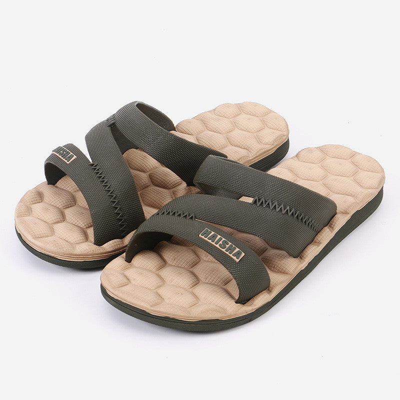 Men's Four Seasons Leisure Flip Flops Household Slippers