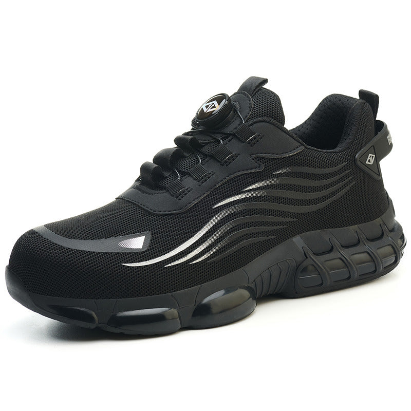 Men's Anti-smashing And Anti-penetration Steel Toe Cap Safety Shoes