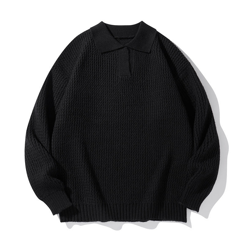 Men's All-matching Loose Pullover Knitted Sweater