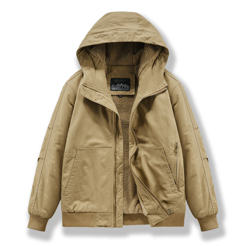 Cashmere Winter Coat For Men Padded Jacket