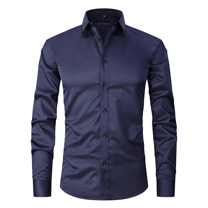 Stretch Long Sleeve Shirt Men's Work