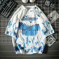 Summer Trend Fashion Summer  Japanese Large Size Loose Short Sleeve