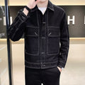Workwear Loose Trendy Denim Men's Jacket