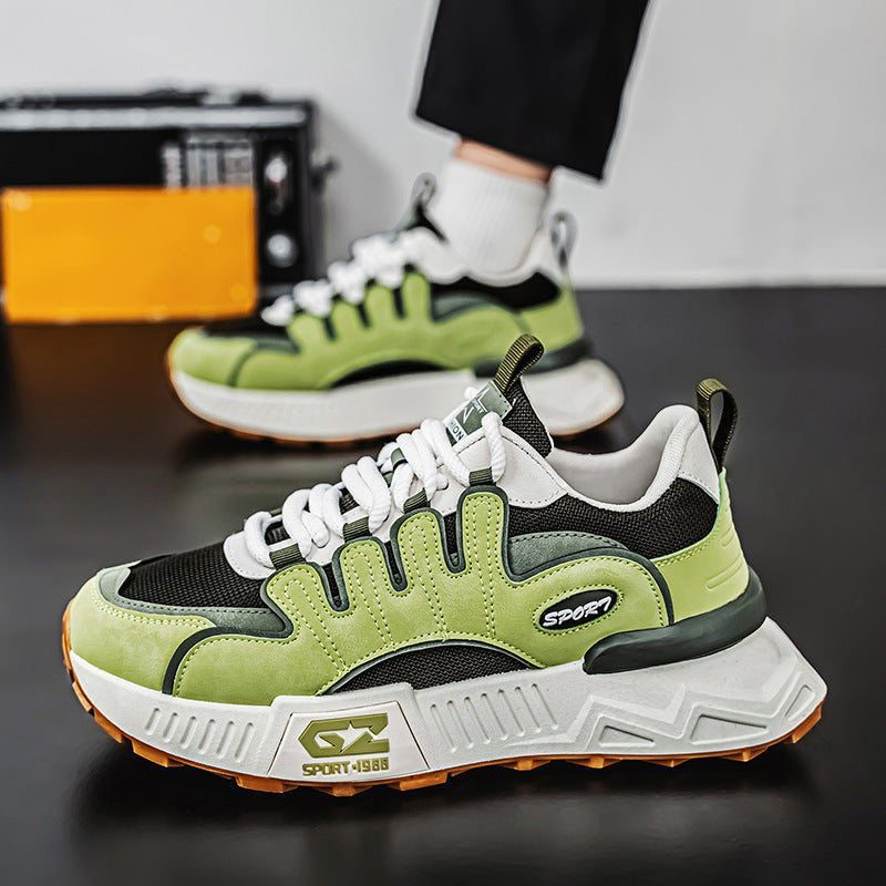 Fashion Personality Mesh Casual Dad Shoes Men
