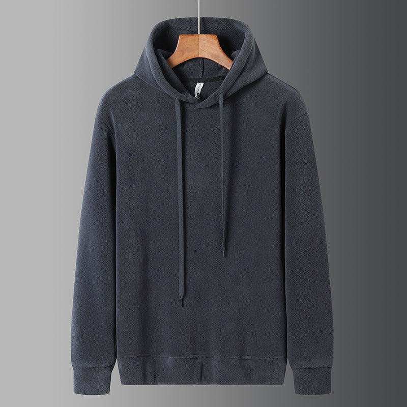 Autumn And Winter Solid Color Hooded Sweater