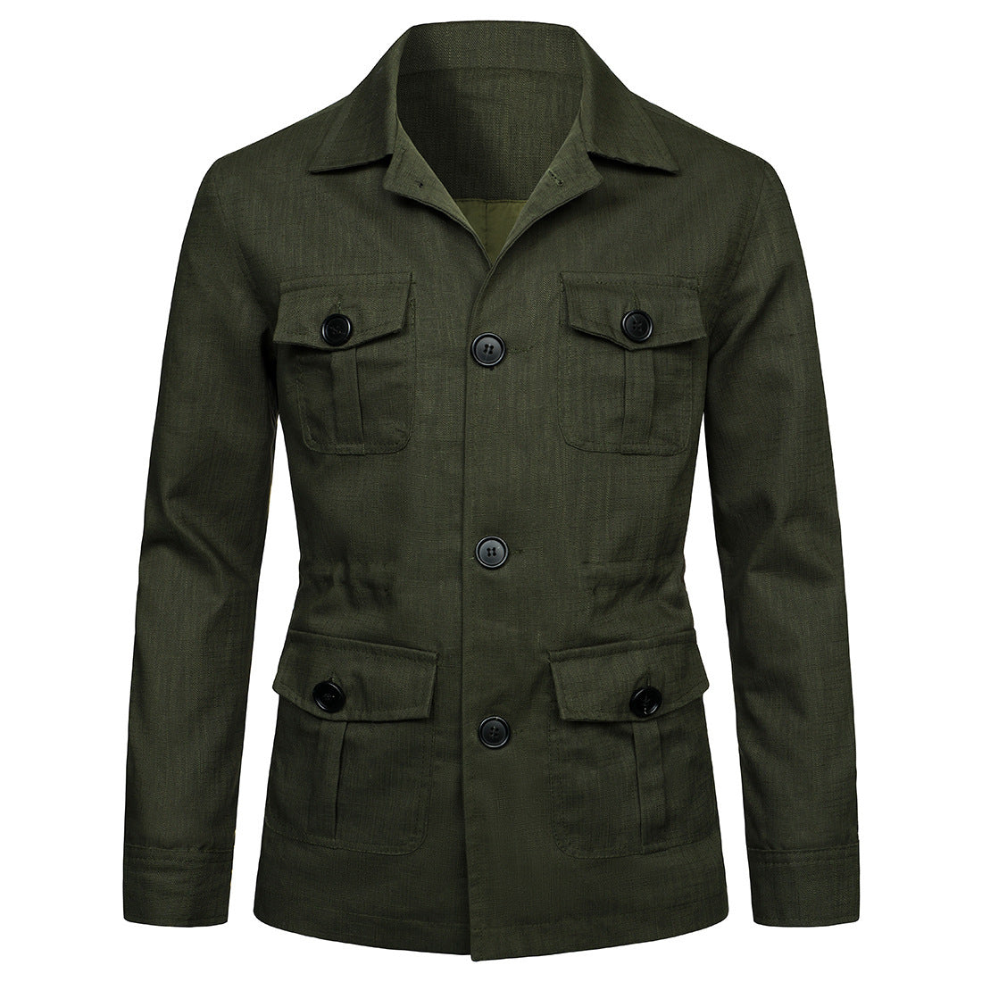 Linen Jacket British Retro Gentry