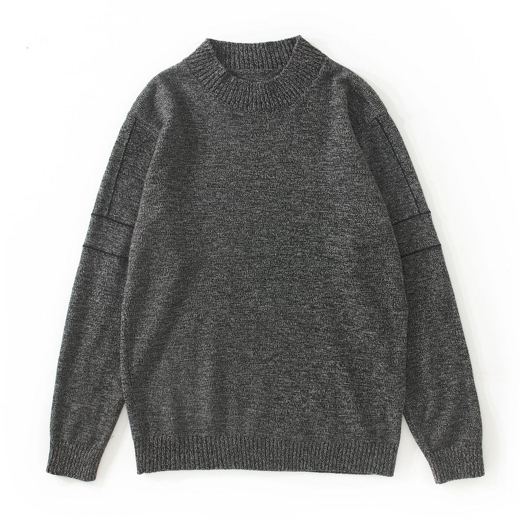 Autumn And Winter Slim-fitting Threaded Cuffs All-match Blouse Men