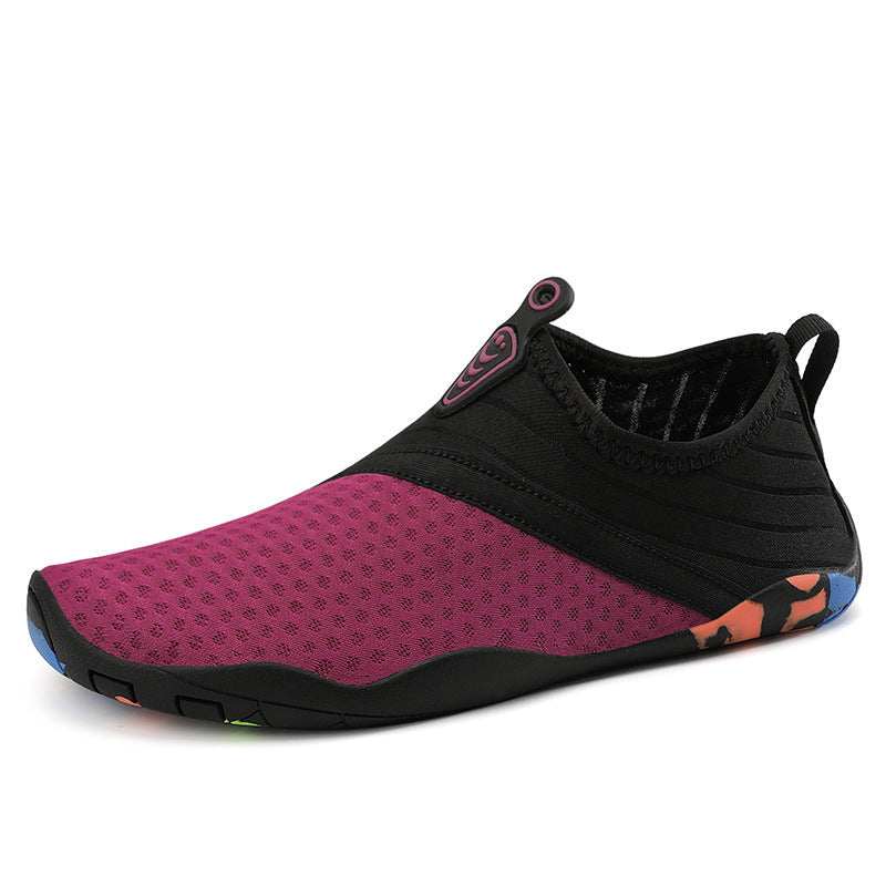 Red Upstream Foot Soft Bottom Skin Shoes Men