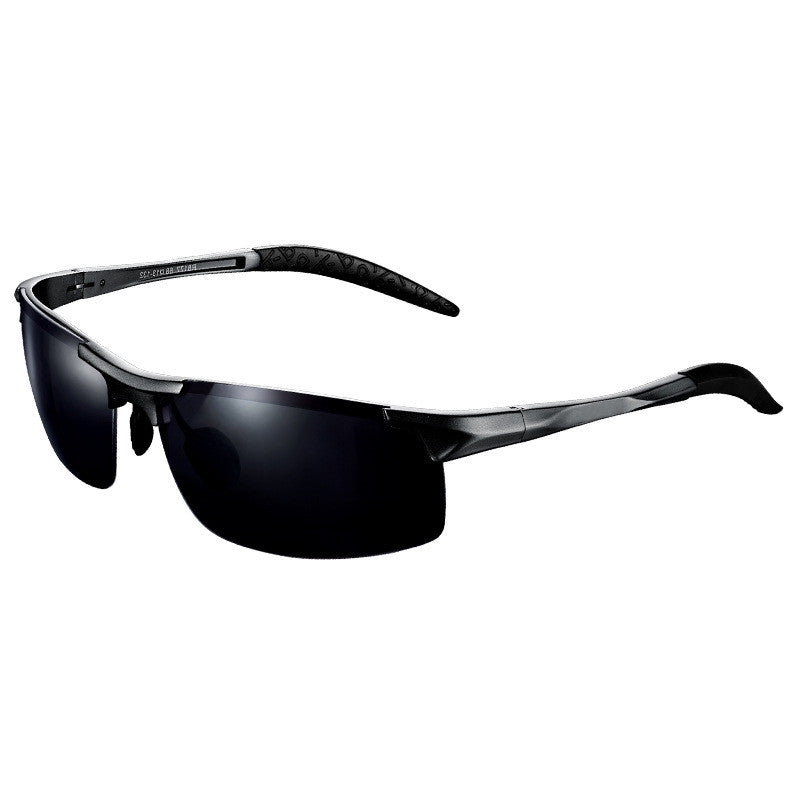 Aluminum magnesium alloy polarized sunglasses