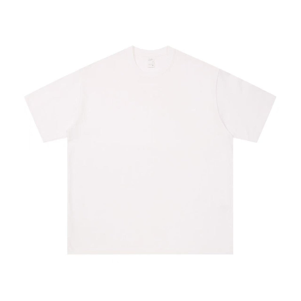 Cotton Loose-fitting Casual Round-neck T-shirt