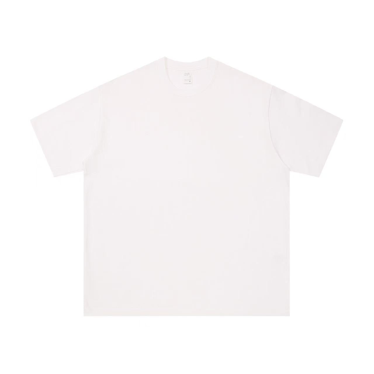Cotton Loose-fitting Casual Round-neck T-shirt