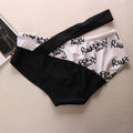Personality tide men's swimming trunks low waist sexy swimming trunks sports fashion men's swimming trunks triangle swim trunks